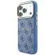 2. Guess Embossed 4G Classic MagSafe Hülle für iPhone 17 Pro Max / 18 Pro Max – Blau