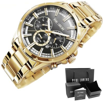 2. Paul Lorens PL13605B-1D1 Herrenuhr