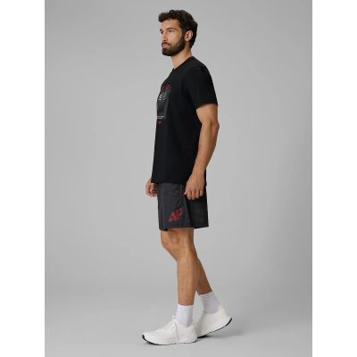 4. Herren-T-Shirt mit Aufdruck, regulär, Größe 4F 4FRSS26TTSHM4039-20S