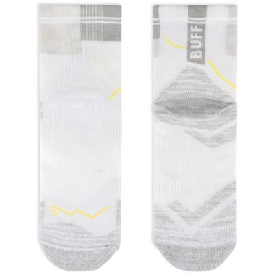 Laufsocken Buff Coolnet Quarter Sock CQ – White