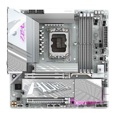6. GIGABYTE Z890M AORUS ELITE WIFI7 ICE Intel Z890 LGA 1851 (Sockel V1) ATX