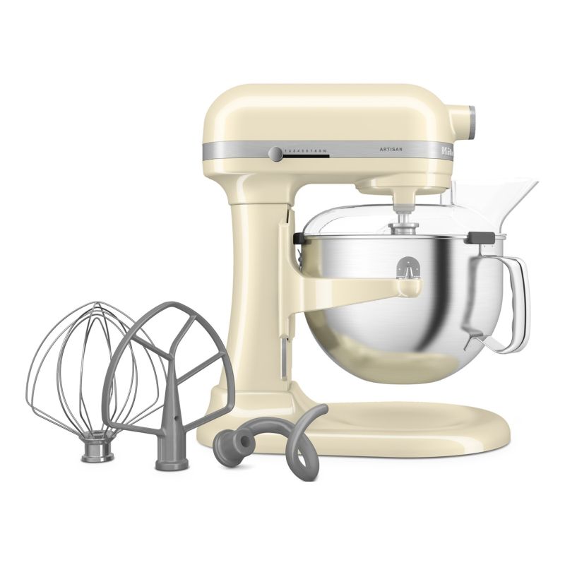 8. KitchenAid 5KSM60SPXEAC 375W Küchenmaschine, Creme