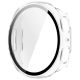 3. Tech-Protect Schutzhülle (2er-Pack) für Samsung Galaxy Watch 40 mm – Transparent, matt schwarz