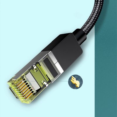 5. Ugreen NW150 80423 Ethernet RJ45 Cat 7 10 Gbit/s Kabel 2 m – Schwarz