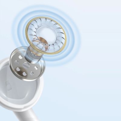 12. Baseus Encok H17 3,5-mm-Kopfhörer mit Miniklinke, weiß (NGCR020002)