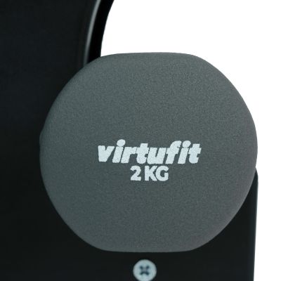 8. VIRTUFIT NEOPREN-HANTELSET - HANTELSET - MIT GRIFF