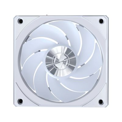 2. Lian Li 12CL1 Computergehäuse mit 12-cm-Lüfter, Weiß