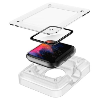 3. Spigen ProFlex EZ Fit Hybridglas für Apple Watch 4/5/6/SE (44 mm)
