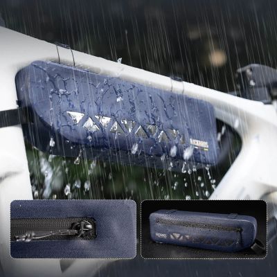 6. Rockbros AS-140 ROAD TO SKY wasserdichte Rahmentasche 1,7 l - blau