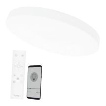 PLAFOND BOSTON2X48W D60 RC 7200LMLED