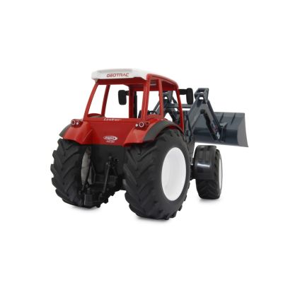 9. Jamara Lindner Geotrac mit Frontlader 1:16 2,4 GHz – Frontlader – Elektromotor – 1:16 – Ready-to-Run (RTR) – Rot – Weiß – Junge