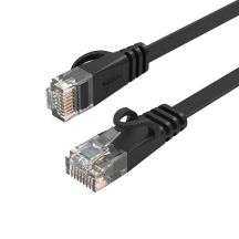 Orico PUG-C7B CAT7 10 Gbit/s RJ45 Ethernet-Netzwerkkabel Internet LAN Flach 10 m - Schwarz