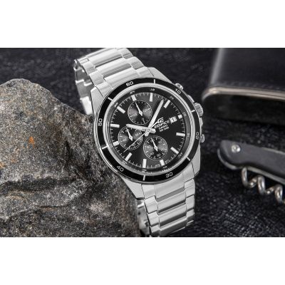 17. Herrenarmbanduhr CASIO EDIFICE EFR-526D-1AVUEF + B0X