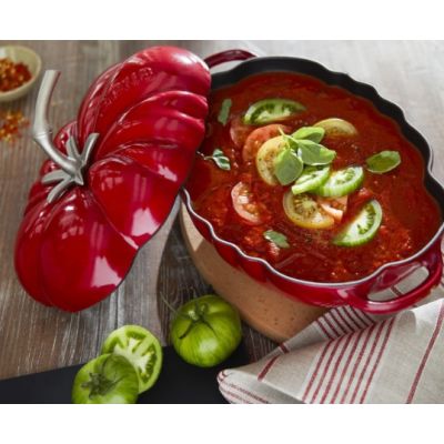 3. Ovaler gusseiserner Topf „Tomate“ STAUB 40511-774-0 – rot, 2,5 l