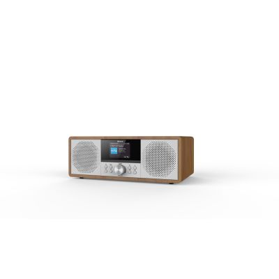 Denver MIR-270DW Stereoanlage mit Internetradio, dunkles Holz