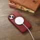 23. iCarer CE Oil Wax Premium Leather Folio Case iPhone 14 Plus Magnetic Flip Leather Folio Case MagSafe Red (AKI14220707-RD)