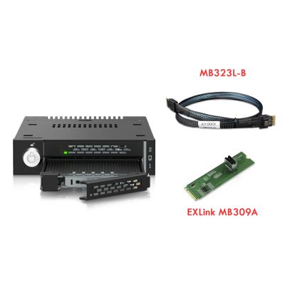 9. IcyDock M.2 PCIe NVMe SSD Mobile Rack für externe 3,5" 4i 2x