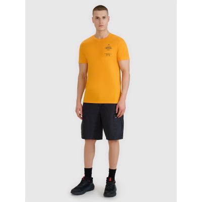 5. Herren T-Shirt mit normalem Aufdruck 4F 4FRSS25TTSHM2688-70S