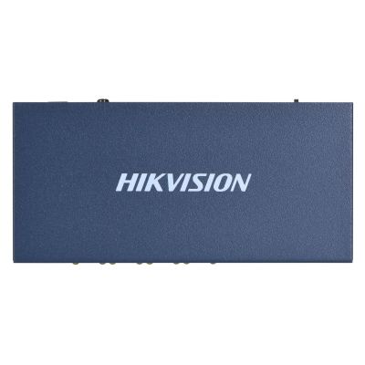 5. Hikvision DS-3E0106HP-E Netzwerkverbindungen Unmanaged Fast Ethernet (10/100) PoE-Unterstützung Blau