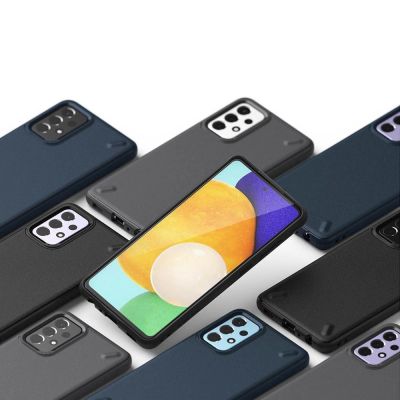 5. Ringke Onyx Strapazierfähiges TPU Cover für Samsung Galaxy A72 4G grau (OXSG0038)