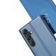 6. Clear View Case Hülle für Samsung Galaxy A24 4G Hülle mit Klappe Rosa