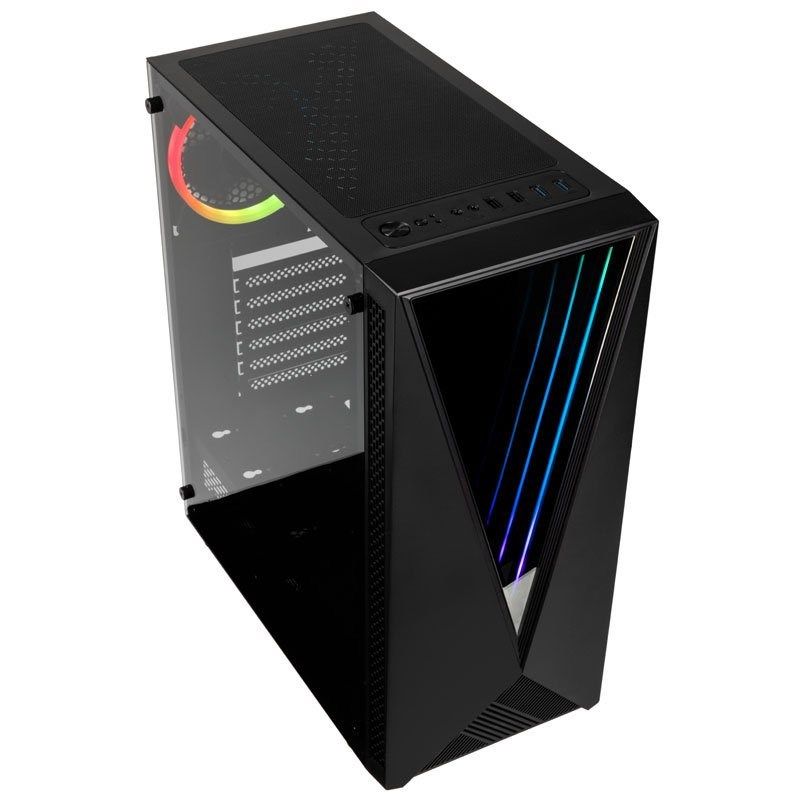 2. Kolink VOID RGB Midi-Tower-Gaming-Gehäuse, Schwarz