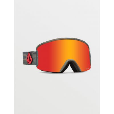2. Volcom GARDEN CAMO/RED CHROME Snowboardbrille (VG0122103)