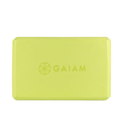 5. Gaiam Teal Tonal Tri 62207 Yogablock