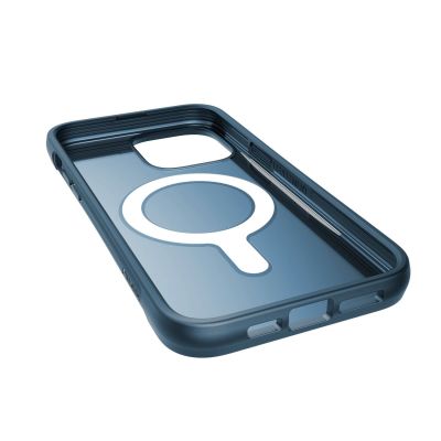 6. Raptic X-Doria Clutch Case iPhone 14 Pro Max mit MagSafe Rückseite blau