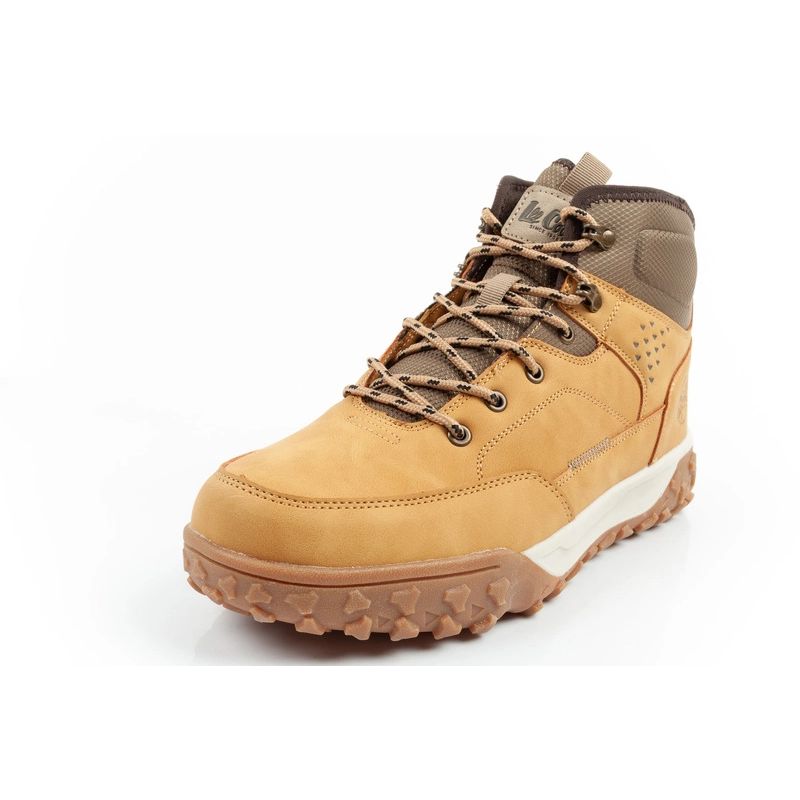 3. Lee Cooper Herren Winter-Wanderstiefel, isoliert, High-Top, Karamell
