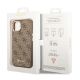 8. Guess GUHCP14MHG4SHW iPhone 14 Plus 6,7 "braun / braunes Hartschalenetui 4G Vintage Gold Logo