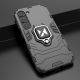 23. Wozinsky Ring Armor Hülle für Samsung Galaxy S23 gepanzerte Hülle magnetischer Haltering schwarz