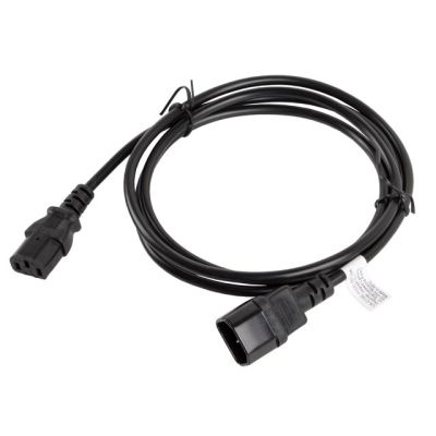 4. Lanberg CA-C13E-11CC-0018-BK Verlängerungskabel (C13 / IEC C13 / IEC 320 C13 M - C14 F; 1,8 m; schwarz)