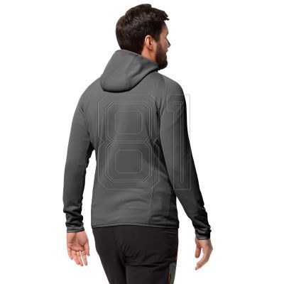 3. Jack Wolfskin Baiselberg Hooded FZ M 1710541-6945 Sweatshirt