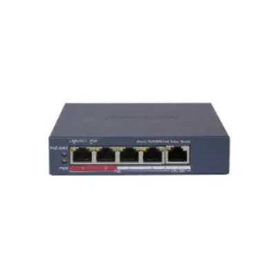 2. Hikvision Pro Series DS-3E1105P-EI/M Managed Fast Ethernet (10/100) PoE-Unterstützung Grau