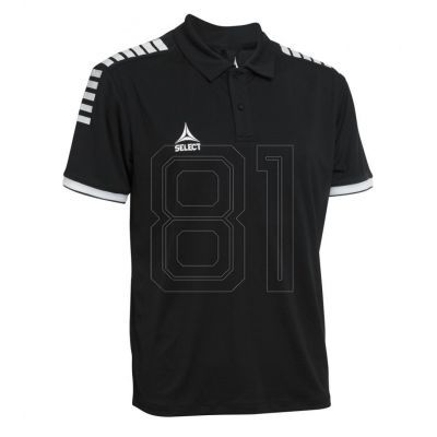 2. Select Polo Monaco M T26-16590 schwarzes Hemd