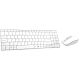 2. Esperanza EK122W Tastatur- und Mausset (USB 2.0; weiß; Laser)