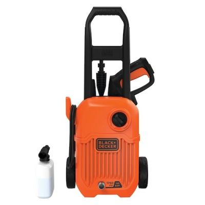 2. Black & Decker BEPW1650-QS Kompakt-Hochdruckreiniger, elektrisch, 330 l/h, Orange