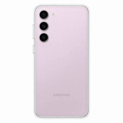2. Samsung Frame Cover für Samsung Galaxy S23+ Hülle mit austauschbaren Rückseiten weiß (EF-MS916CWEGWW)