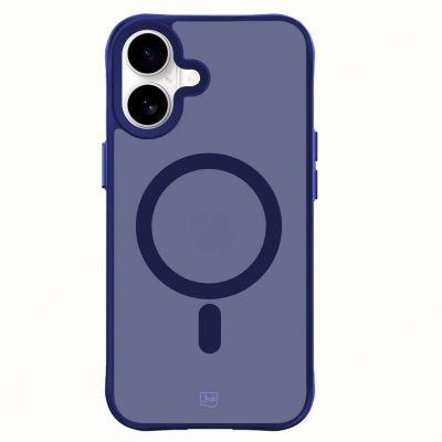 17. 3mk Smoke MagCase für iPhone 16 - Blau-Transparent