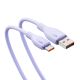 3. Baseus Pudding 100W USB-A - USB-C Kabel 2m - Lila