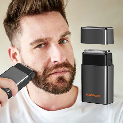 4. MAXGROOM M-5580 2-in-1 Elektrorasierer – Schwarz