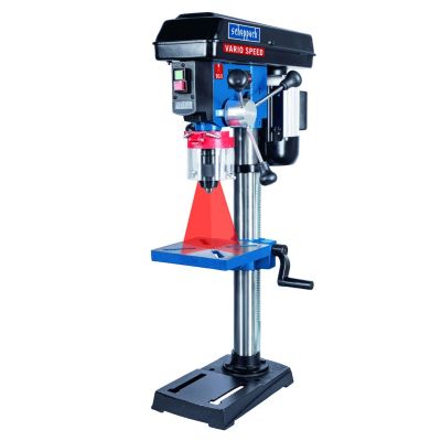 2. Scheppach DP19Vario 2580 U/min Zentralverriegelung 31,4 kg Schwarz, Blau, Rot