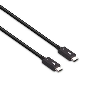 3. Lindy 31130 Thunderbolt-Kabel 1 m 80 Gbit/s Schwarz