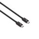3. Lindy 31130 Thunderbolt-Kabel 1 m 80 Gbit/s Schwarz