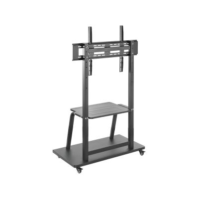 5. Mobiler Ständer + Halterung für Fernseher 37-100 Zoll, 150 kg, S-13 ART, VESA 800x600, Schwerlastausführung