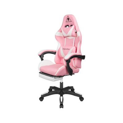 Gaming-Stuhl Kruger&Matz GX-150 Weiß-Rosa