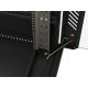 12. Lanberg FF01-6022-12B 22U Rack, freistehend, schwarz