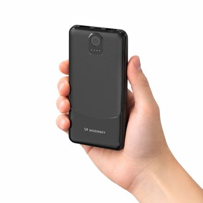 3. Wozinsky Wpower WPBBK-2 10000mAh Powerbank - Schwarz