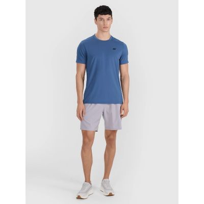 4. Schnelltrocknendes Herren-Trainingsshirt 4F 4FWAW25TFTSM1521-35S